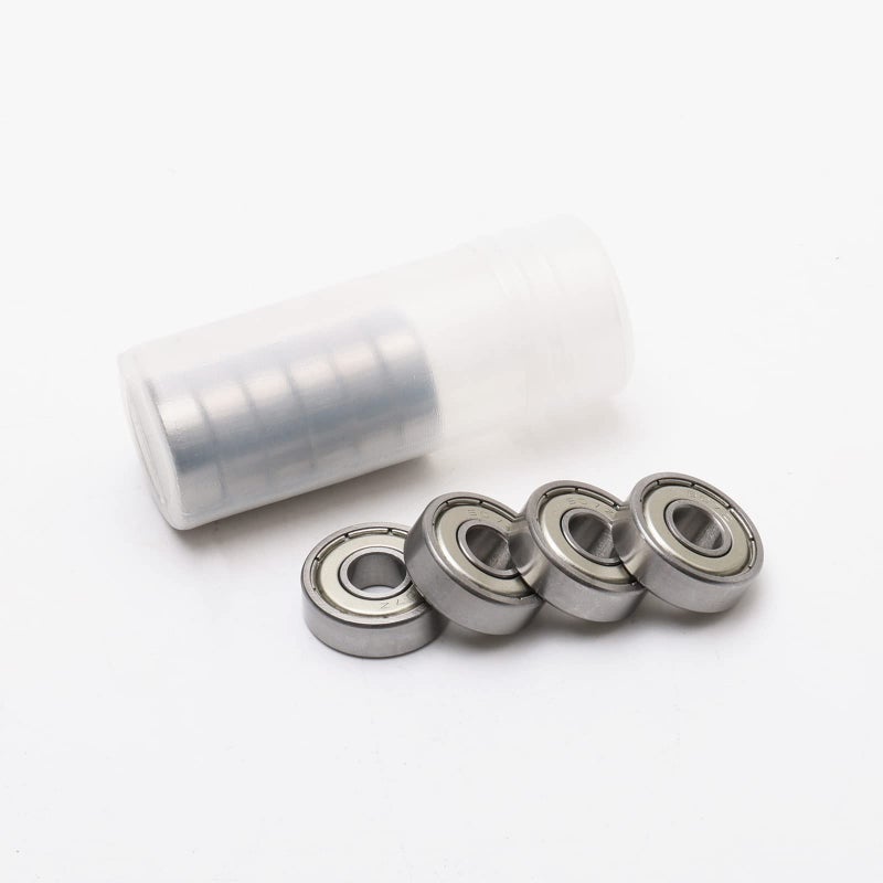 JIUWU 7x19x6mm Skateboard Bearings Steel Miniature Deep Groove Ball Bearing 607ZZ 607Z 80017 Pack of 10 - Image 5